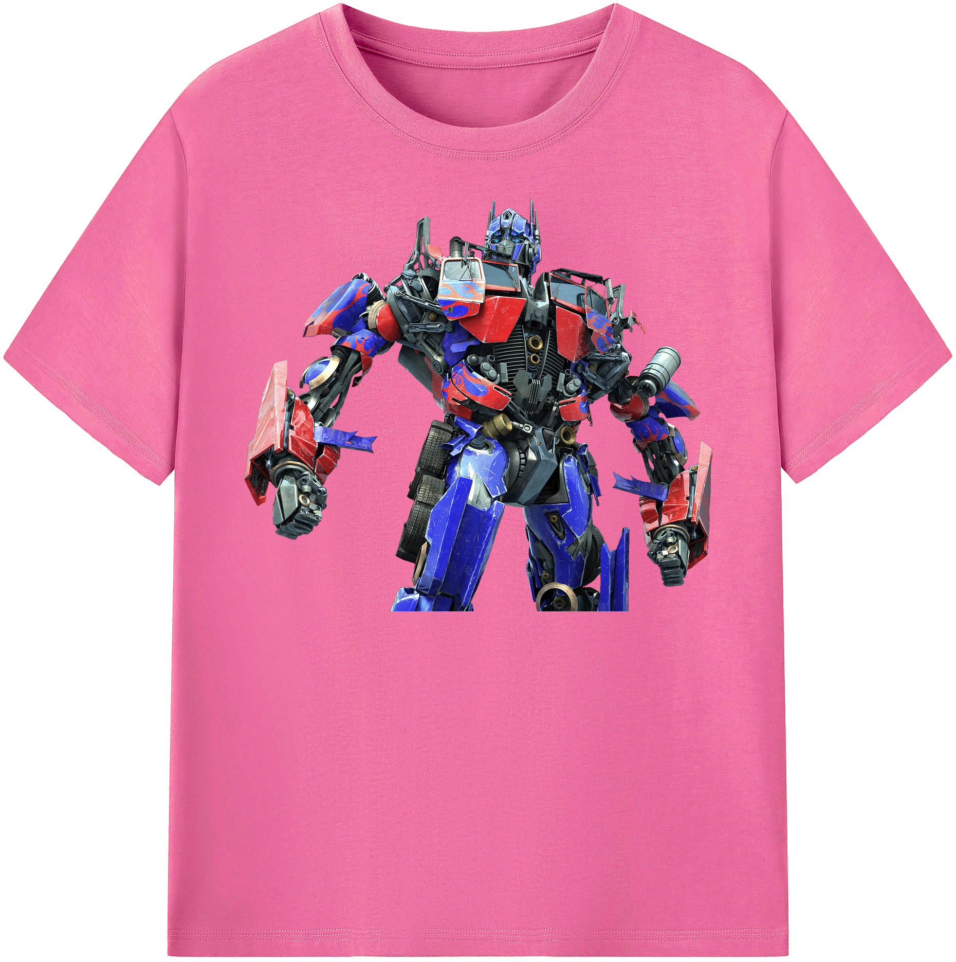 （画像用）  レディースカジュアルプリントTシャツ（綿100％）